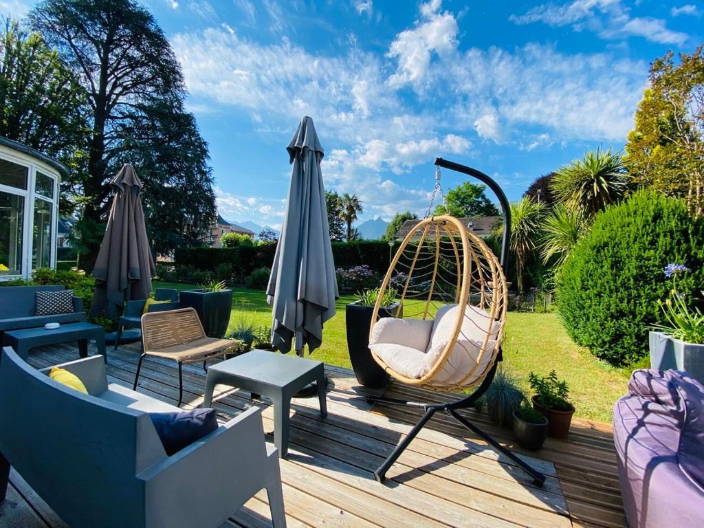 Logis Hotel Le Miramont Argelès-Gazost Exteriér fotografie